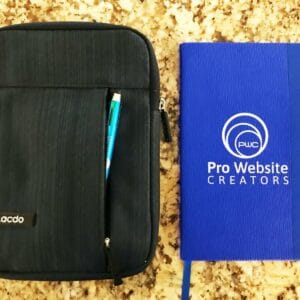 pwc notebook and pen main feature fitting inside ipad case 1200h